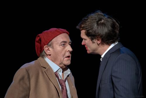 Dantons Tod von Büchner im Schauspielhaus Hamburg am 12.10.2009. <br><sub>(12.10.2009, Nikon D200, 200 mm, f/2.8, 1/40, ISO 800)</sub>