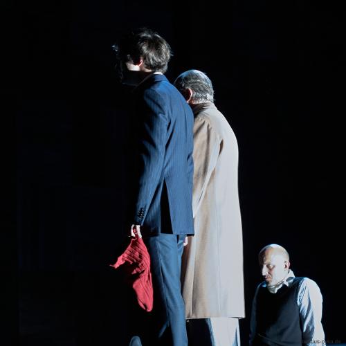 Dantons Tod von Büchner im Schauspielhaus Hamburg am 12.10.2009. <br><sub>(12.10.2009, Nikon D200, 70 mm, f/2.8, 1/15, ISO 800)</sub>