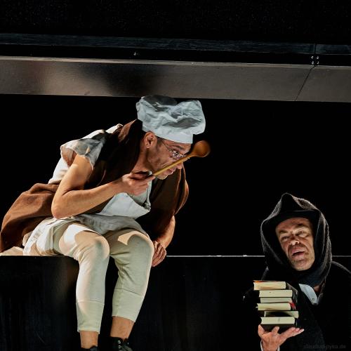 Mein Kampf von George Tabori im Ernst Deutsch Theater Hamburg. <br><sub>(30.05.2012, Nikon D4, 140 mm, f/4, 1/50, ISO 3.200)</sub>